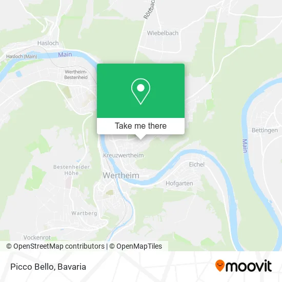 Карта Picco Bello