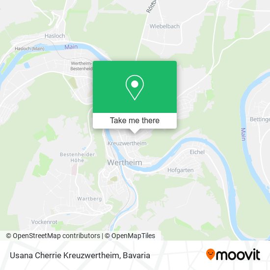 Usana Cherrie Kreuzwertheim map