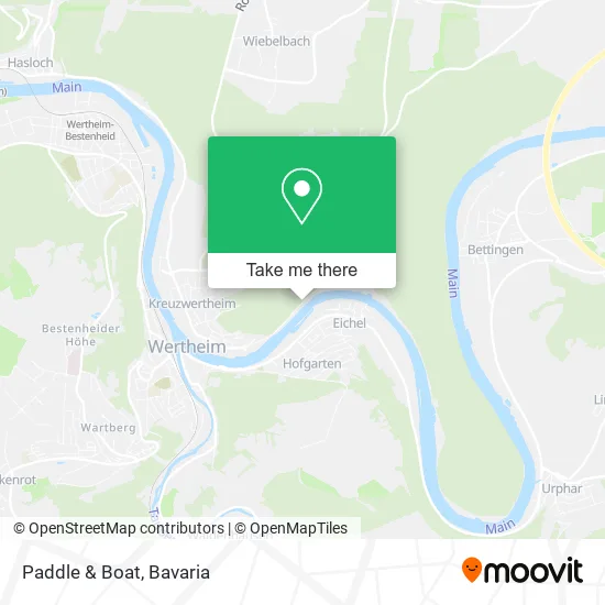 Карта Paddle & Boat