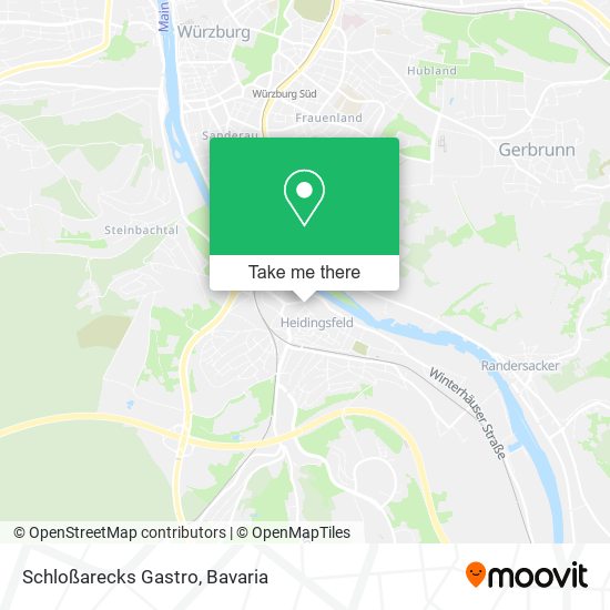 Schloßarecks Gastro map