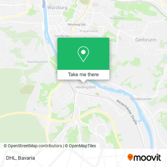 Карта DHL