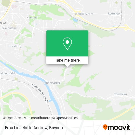 Frau Lieselotte Andrew map