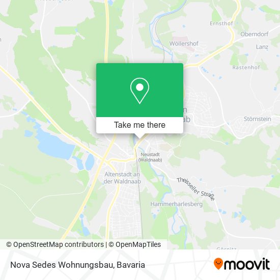 Nova Sedes Wohnungsbau map