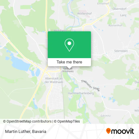 Карта Martin Luther
