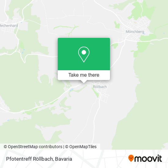 Pfotentreff Röllbach map