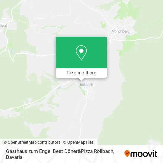 Карта Gasthaus zum Engel Best Döner&Pizza Röllbach