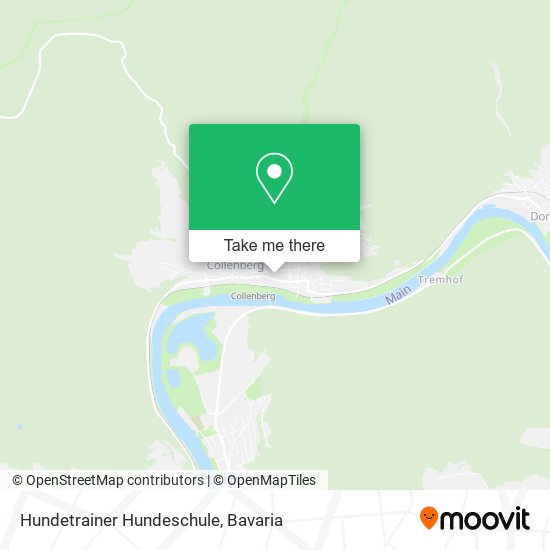 Hundetrainer Hundeschule map