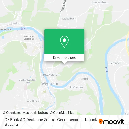 Карта Dz Bank AG Deutsche Zentral Genossenschaftsbank