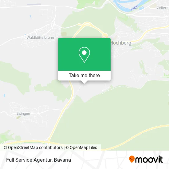 Карта Full Service Agentur