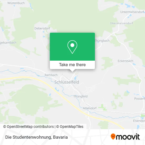 Карта Die Studentenwohnung