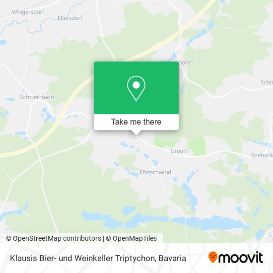 Klausis Bier- und Weinkeller Triptychon map