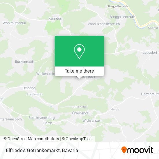 Elfriede's Getränkemarkt map