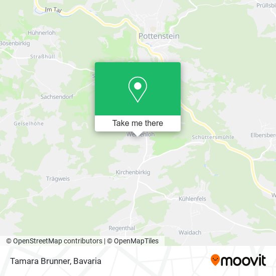 Tamara Brunner map