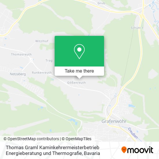 Thomas Graml Kaminkehrermeisterbetrieb Energieberatung und Thermografie map