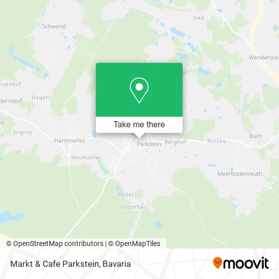 Markt & Cafe Parkstein map