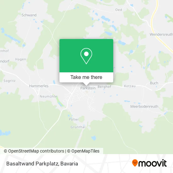 Карта Basaltwand Parkplatz