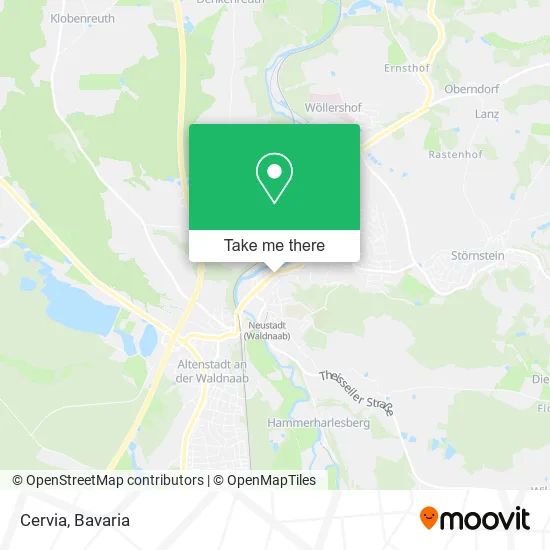 Карта Cervia