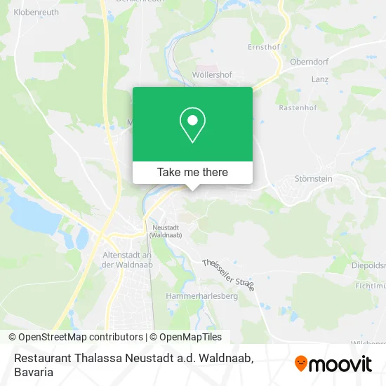 Карта Restaurant Thalassa Neustadt a.d. Waldnaab