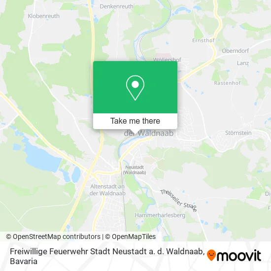 Карта Freiwillige Feuerwehr Stadt Neustadt a. d. Waldnaab
