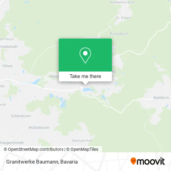 Карта Granitwerke Baumann