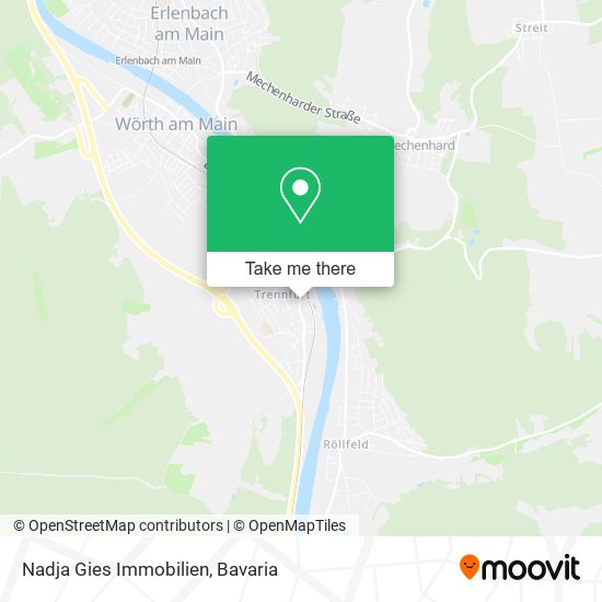 Nadja Gies Immobilien map