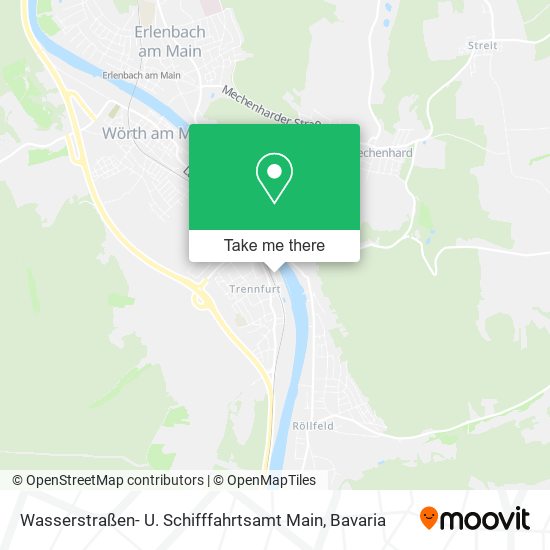 Wasserstraßen- U. Schifffahrtsamt Main map