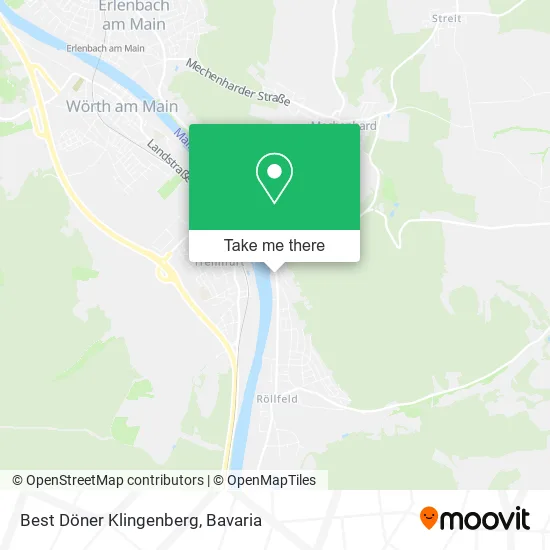 Карта Best Döner Klingenberg