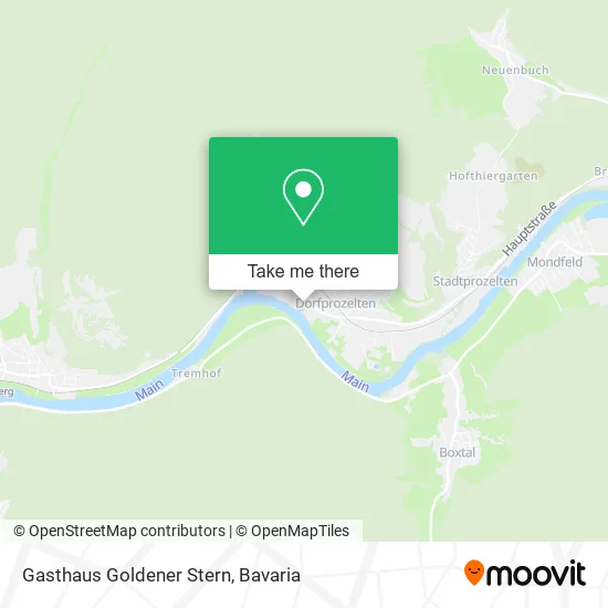 Карта Gasthaus Goldener Stern