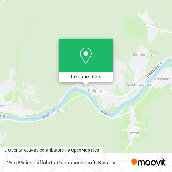 Карта Msg Mainschiffahrts-Genossenschaft