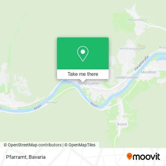 Карта Pfarramt
