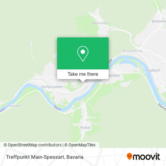 Карта Treffpunkt Main-Spessart