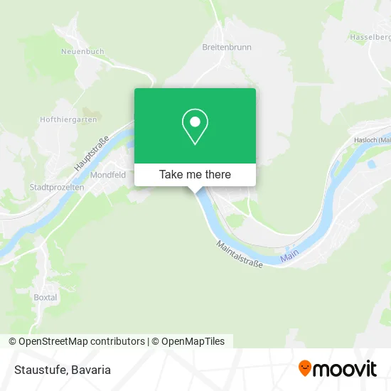 Карта Staustufe