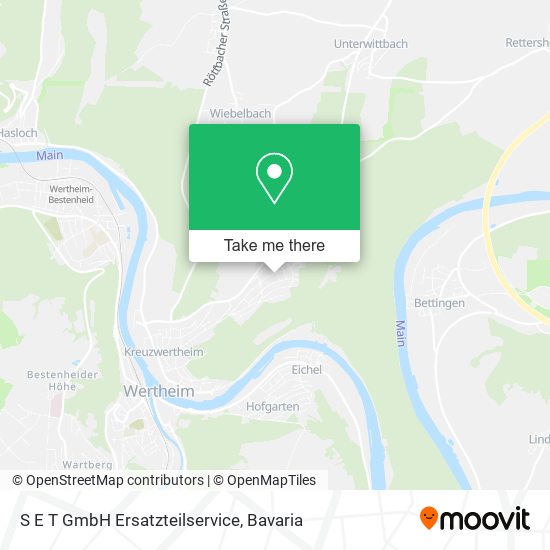 S E T GmbH Ersatzteilservice map