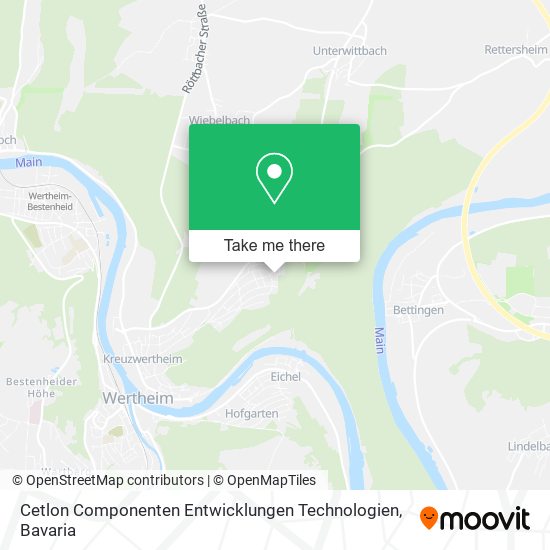 Cetlon Componenten Entwicklungen Technologien map