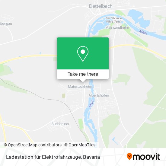 Ladestation für Elektrofahrzeuge map