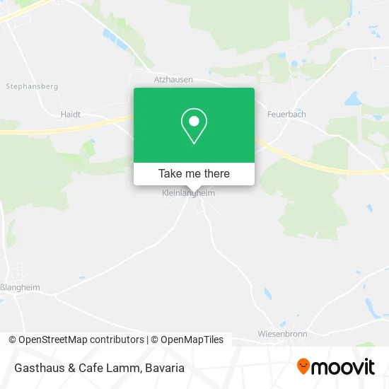 Карта Gasthaus & Cafe Lamm