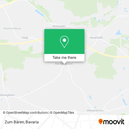 Карта Zum Bären