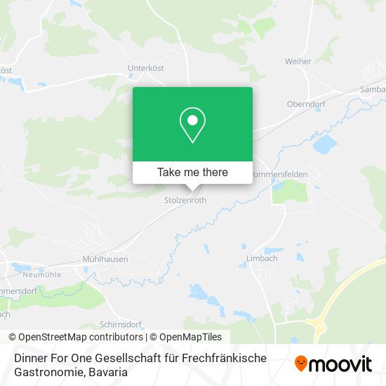 Dinner For One Gesellschaft für Frechfränkische Gastronomie map