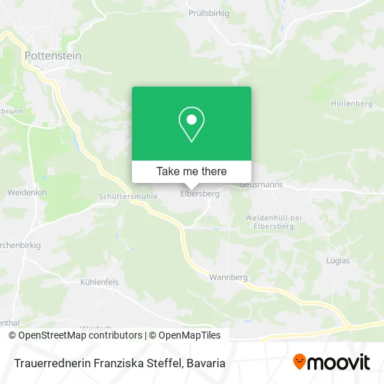 Карта Trauerrednerin Franziska Steffel