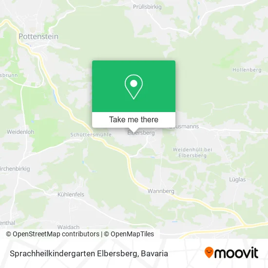 Карта Sprachheilkindergarten Elbersberg