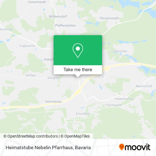 Heimatstube Nebelin Pfarrhaus map