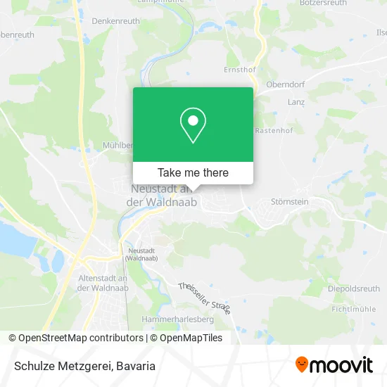 Карта Schulze Metzgerei