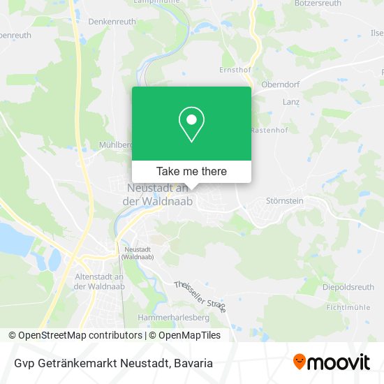 Gvp Getränkemarkt Neustadt map