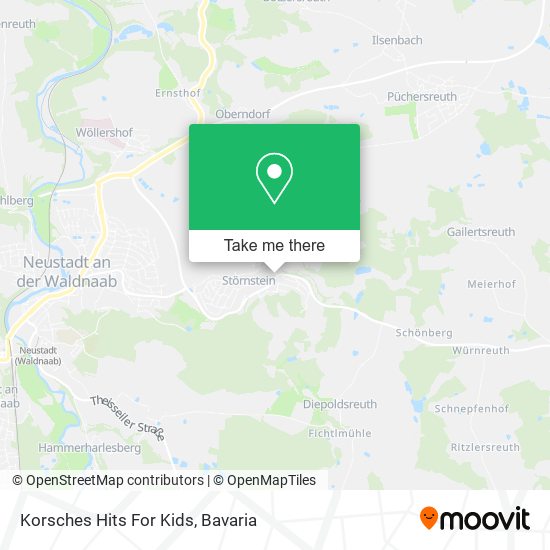 Korsches Hits For Kids map