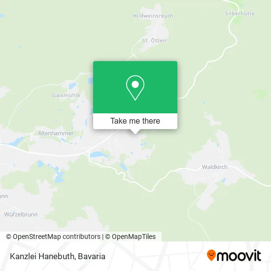 Карта Kanzlei Hanebuth