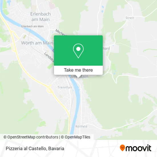 Карта Pizzeria al Castello