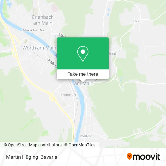 Карта Martin Hüging