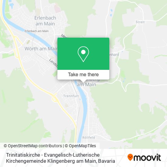 Trinitatiskirche - Evangelisch-Lutherische Kirchengemeinde Klingenberg am Main map