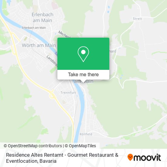 Residence Altes Rentamt - Gourmet Restaurant & Eventlocation map