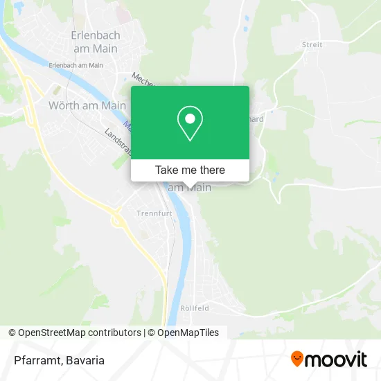 Карта Pfarramt